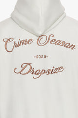 HEAVY OVERSIZE CRIME SEASON HOODIE CREAM