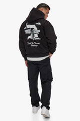 HEAVY OVERSIZE LOST IN HEAVEN HOODIE BLACK