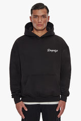 HEAVY OVERSIZE LOST IN HEAVEN HOODIE BLACK