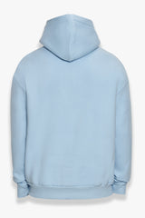 HEAVY OVERSIZE CENTER HD HOODIE BABY BLUE