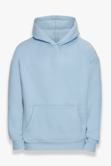 HEAVY OVERSIZE CENTER HD HOODIE BABY BLUE