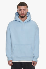 HEAVY OVERSIZE CENTER HD HOODIE BABY BLUE