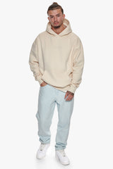 HEAVY OVERSIZE CENTER HD HOODIE COCONUT MILK