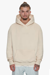 HEAVY OVERSIZE CENTER HD HOODIE COCONUT MILK
