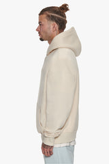 HEAVY OVERSIZE CENTER HD HOODIE COCONUT MILK