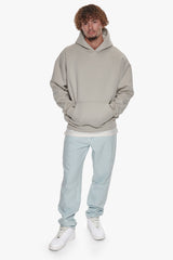 HEAVY OVERSIZE CENTER HD HOODIE MOON BEAM
