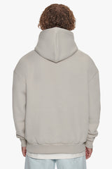 HEAVY OVERSIZE CENTER HD HOODIE MOON BEAM