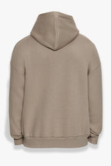 HEAVY OVERSIZE CENTER HD HOODIE SIMPLY TAUPE