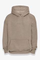 HEAVY OVERSIZE CENTER HD HOODIE SIMPLY TAUPE
