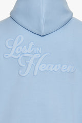 HEAVY OVERSIZE LOST IN HEAVEN HOODIE BABY BLUE