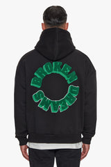 HEAVY OVERSIZE BROKEN DREAMS CIRCLE HOODIE