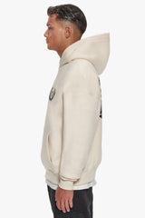 HEAVY OVERSIZE DROPSIZE STUDIOS HOODIE COCONUT MILK