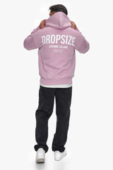 HEAVY OVERSIZE CRIME CLUB HOODIE LILAC