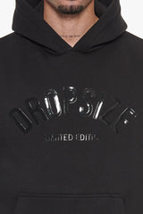 SUPER HEAVY OVERSIZE DS LIMITED HOODIE BLACK
