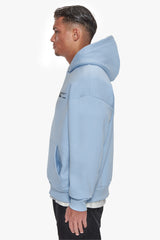 HEAVY OVERSIZE CRIME EDITION HOODIE BABY BLUE