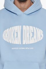 HEAVY OVERSIZE OVAL BROKEN DREAMS HOODIE