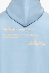 HEAVY OVERSIZE NO LIMITS HOODIE BABY BLUE