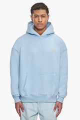 HEAVY OVERSIZE NO LIMITS HOODIE BABY BLUE