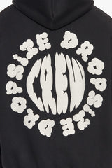 HEAVY OVERSIZE CLOUD CREW HOODIE BLACK