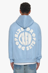 HEAVY OVERSIZE CLOUD CREW HOODIE BABY BLUE