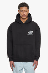 HEAVY OVERSIZE RECORDS TOUR HOODIE BLACK