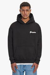 HEAVY OVERSIZE SKY IS THE LIMIT HOODIE BLACK