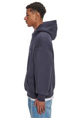 HEAVY OVERSIZE EMBO HOODIE WASHED NAVY