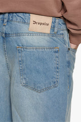 V4 LOOSE FIT JEANS  MID BLUE