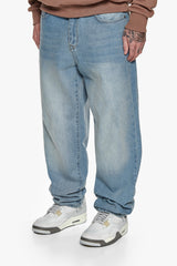 V4 LOOSE FIT JEANS  MID BLUE