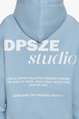 DP STUDIO HOODIE BABY BLUE