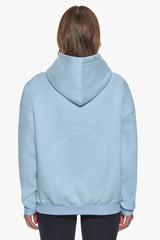 HEAVY OVERSIZE PRAY LOVE HUSTLE EMBO HOODIE BABY BLUE