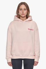 BROKEN DREAMS CIRCLE HOODIE PINK