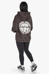 BROKEN DREAMS CIRCLE HOODIE WASHED BLACK
