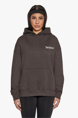 BROKEN DREAMS CIRCLE HOODIE WASHED BLACK