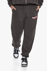 ESSENTIAL CREW SWEAT JOGGER WASHED BLACK