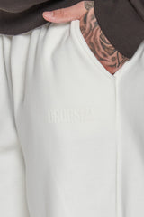 HEAVY LOOSE FIT JOGGER CREAM WHITE