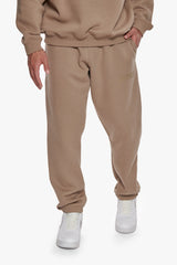 HEAVY HD PRINT JOGGER SILVER MINK