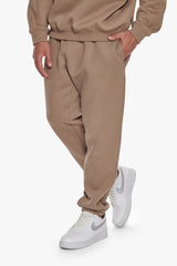HEAVY HD PRINT JOGGER SILVER MINK