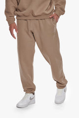 HEAVY HD PRINT JOGGER SILVER MINK
