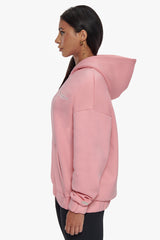 HEAVY OVERSIZE ZIP HOODIE PINK
