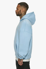 HEAVY OVERSIZE LEGENDS ZIP HOODIE BABY BLUE
