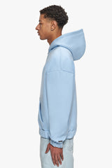 SUPER HEAVY OVERSIZED HD PRINT ZIP HOODIE V2 BABY BLUE
