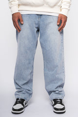 LOOSE FIT JEANS ICE BLUE