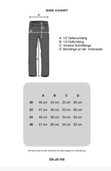 LOOSE OPEN HEM JEANS LIGHT BLUE