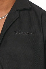 PLISSEE SUMMER SHIRT BLACK