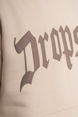 HEAVY OVERSIZE PUFFER PRINT HOODIE NAVAJO BEIGE