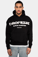 HEAVY OVERSIZE CLOUD BUSTER HOODIE BLACK