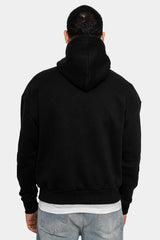 HEAVY OVERSIZE CLOUD BUSTER HOODIE BLACK