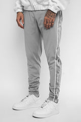 TRACK PANTS SILVER