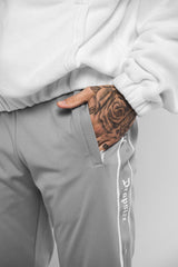 TRACK PANTS SILVER